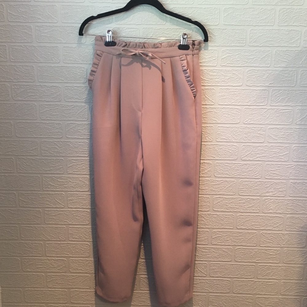 Pink topshop trouser